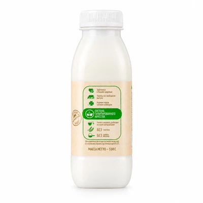Кефир Асеньевская ферма 1% жир. 330г-1}