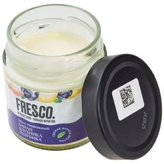 Мусс творожный Банан-клубника-голубика FresCo 125г