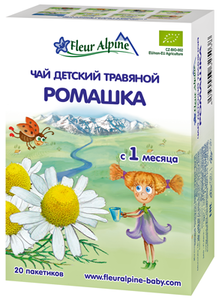Чай детский травяной Ромашка 20г