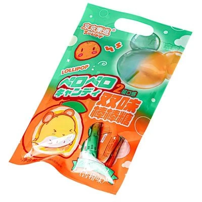 Конфета леденцы на палочке Lolli Pop с двойным вкусом апельсина 78г-1}