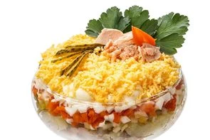 Салат мимоза