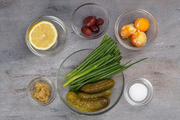 Необходимые продукты для соуса.