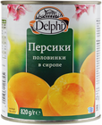 Персик половинки в сиропе 820г
