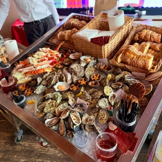 Выездной устричный бар: прошедшие мероприятия