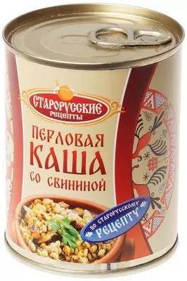 Каша перловая со свининой 340г - купить в Москве по выгодной цене в ...