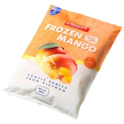 Пюре из манго натуральное кубики Вьетнам 500г-0}