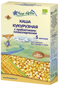 Каша кукурузная Флер Альпин Органик 175г