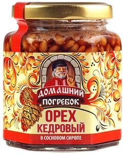 Орех кедровый в сосновом сиропе 220г