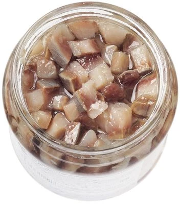 Сельдь тихоокеанская слабосоленая филе Деликатеска 450г-1}