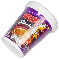 Лапша быстрого приготовления со вкусом острого супа с говядиной Тайланд 60г