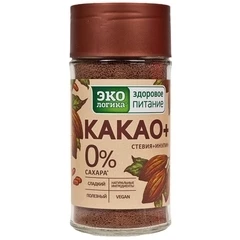 Какао+ без сахара Экологика 125г