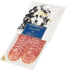 Колбаса Салями с Кьянти нарезка сыровяленая 70г