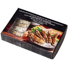 Креветки тигровые  с головой в панцире 8/12 1кг