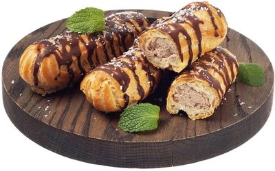 Эклеры с шоколадным кремом Деликатеска 150г-0}