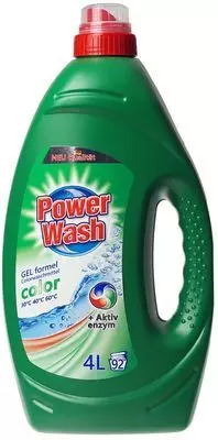 Гель для стирки цветных вещей Power Wash Color 4л - купить в Москве по ...