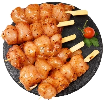 Шашлычки куриные на шпажке в маринаде Чурасско охлажденные Деликатеска ~550г-0}