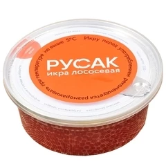 Икра красная нерки замороженная без консервантов 200г