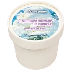 Мороженое Настоящий пломбир на сливках Ванильный Арктикум 75г