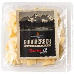 Сыр твердый Грюнбергер 50% жир. колотый 100г