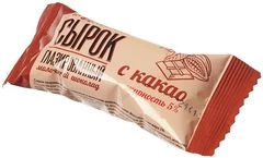Сырок творожный с какао 5% жир. глазированный 10 суток 40г 