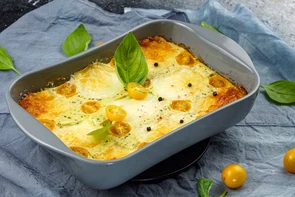 Омлет в стиле Капрезе