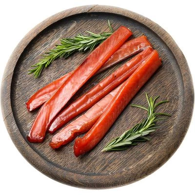 Кета вяленая палочки из филе без кожи Деликатеска 100г-0}