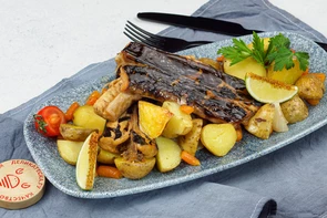 Рыба-игла в соусе унаги