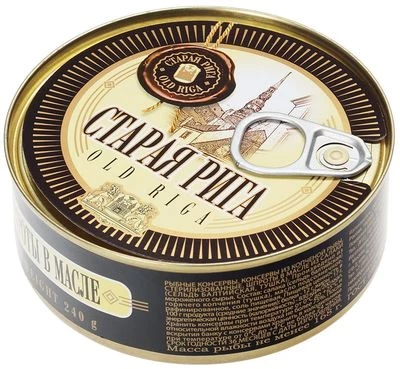 Шпроты в масле из салаки 240г-0}