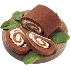 Рулет бисквитный Шоколадный с рикоттой Деликатеска 300г