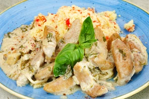 Тушеные в сметане семенники