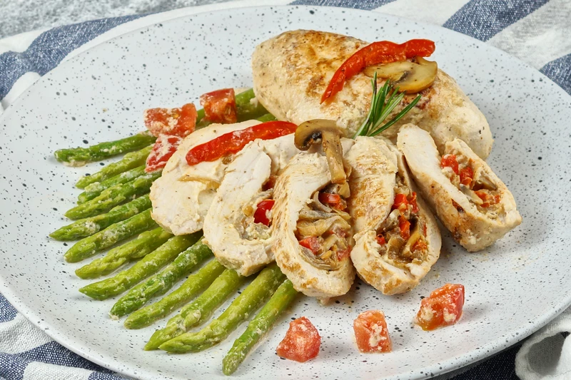 Фаршированная куриная грудка