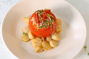 Гемиста с гребешками