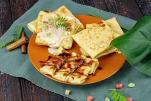 Банановые блинчики Роти