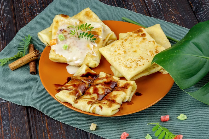 Банановые блинчики Роти