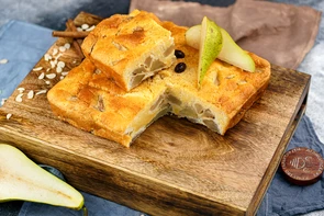 Грушевый кекс без глютена