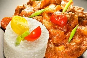 Красное карри с говядиной