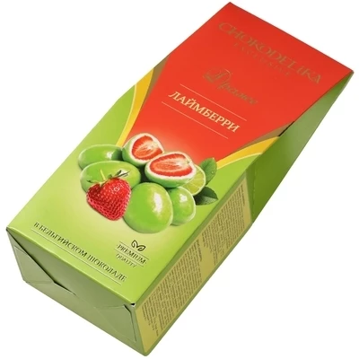 Драже в белом шоколаде Лаймберри Chokodelika 80г-1}