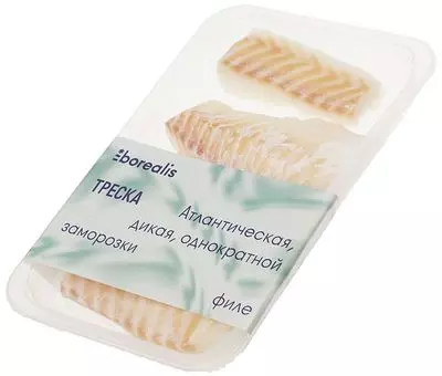 Филе трески атлантической без кожи и костей Borealis 400г - купить в ...