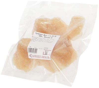 Филе морского гребешка дальневосточного 20/30 ~300г-1}