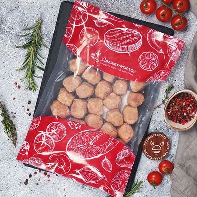 Фрикадельки из индейки и курицы от Шефа авторский рецепт Деликатеска ~400г-1}