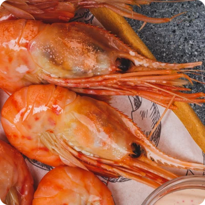 Креветки Ботан с соусом Спайси 150г -1}