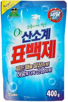 Кислородный порошковый отбеливатель Оксил для стирки белья 400г-0}