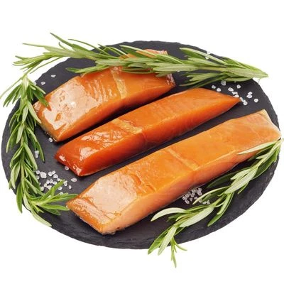 Семга палочки холодного копчения Деликатеска ~200г-0}