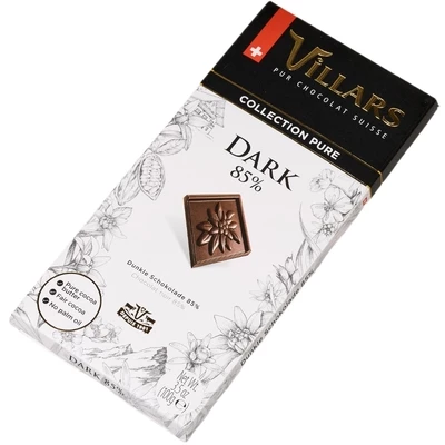 Шоколад Villars горький 85% Швейцария 100г-1}