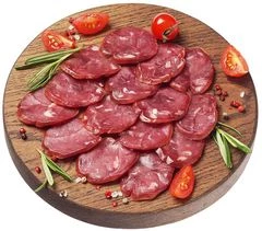 Колбаса из оленя нарезка сыровяленая 75г