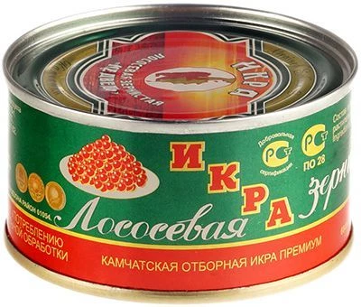 Икра красная лососевая 140г 4157-0}