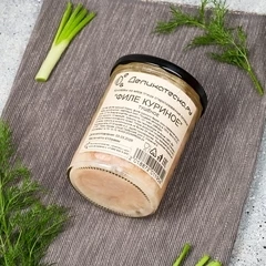Филе куриное тушеное Деликатеска 410г