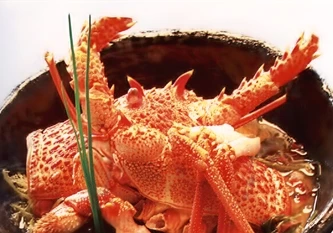 Суп мисо с лобстером