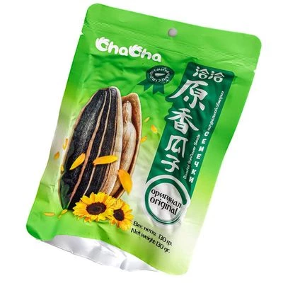 Семечки подсолнуха натуральной обжарки Китай 130г-1}