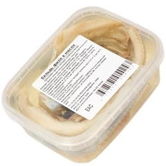 Сельдь слабосоленая в масле филе 250г